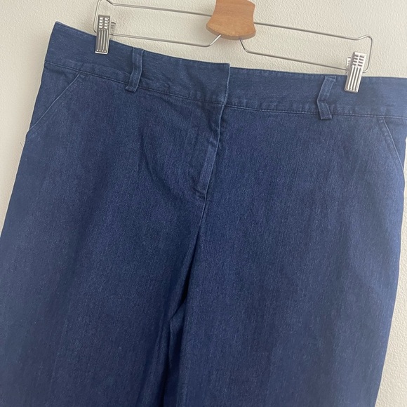 ATTENTION STRETCH CONTOURED WAIST BOOT CUT MODERN FIT DEEP BLUE JEANS SIZE 12 - Picture 7 of 8